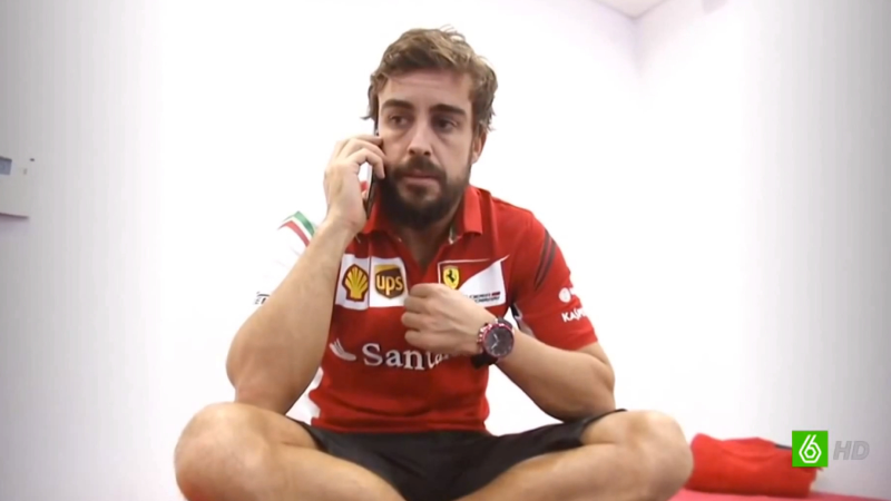 Illustration for article titled Inside Fernando Alonso's Last Race With Ferrari